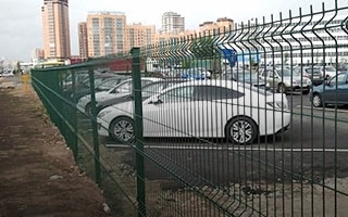 Gard panel pentru parcare